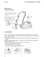 Preview for 6 page of Campomatic RC2200 Super Turbo Instruction Manual