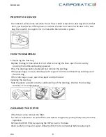 Preview for 8 page of Campomatic RC2200 Super Turbo Instruction Manual