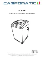 Preview for 1 page of Campomatic TL15E Instruction Manual