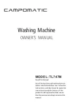 Предварительный просмотр 1 страницы Campomatic TL747M Owner'S Manual