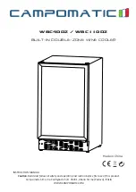 Предварительный просмотр 1 страницы Campomatic WBC110DZ Instruction Manual