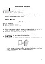 Preview for 4 page of Campomatic WBC12SZ Instruction Manual