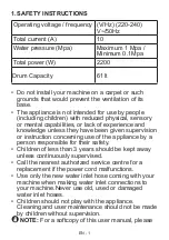 Предварительный просмотр 4 страницы Campomatic WD13TX User Manual