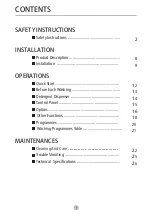 Preview for 2 page of Campomatic WM10MA Instruction Manual