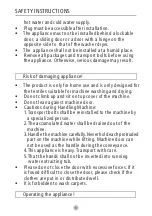 Preview for 6 page of Campomatic WM10MA Instruction Manual