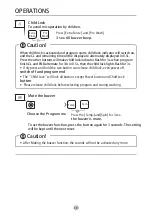 Preview for 20 page of Campomatic WM10MA Instruction Manual