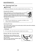 Preview for 23 page of Campomatic WM10MA Instruction Manual