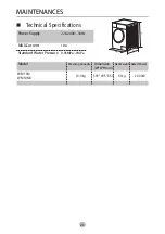 Preview for 27 page of Campomatic WM10MA Instruction Manual