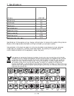 Предварительный просмотр 12 страницы Campomatic WM704E User Manual