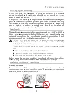 Предварительный просмотр 13 страницы Campomatic WM80LS Instruction Manual