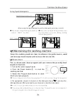 Предварительный просмотр 27 страницы Campomatic WM80LS Instruction Manual