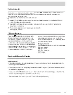 Preview for 20 page of Campomatic WM950XE Instruction Manual