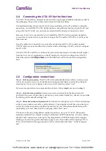 Preview for 7 page of Camrivox UTA-151 User Manual