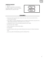 Preview for 9 page of camry 821-027 User Instructions