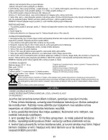 Предварительный просмотр 21 страницы camry CR 110 User Manual