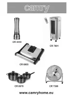 Preview for 32 page of camry CR 110 User Manual