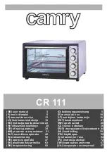 camry CR 111 User Manual preview