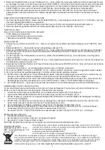 Preview for 8 page of camry CR 1113 User Manual