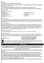 Предварительный просмотр 4 страницы camry CR 1156 User Manual