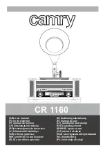 Preview for 1 page of camry CR 1160 User Manual