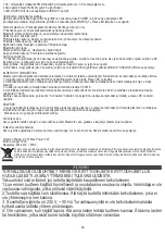 Preview for 35 page of camry CR 1165 User Manual