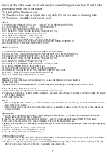 Preview for 5 page of camry CR 1173 User Manual