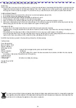 Preview for 10 page of camry CR 1173 User Manual