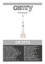 camry CR 2173 User Manual preview