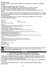 Preview for 25 page of camry CR 2313 User Manual