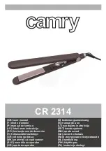 camry CR 2314 User Manual preview