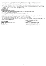 Preview for 59 page of camry CR 2915 User Manual