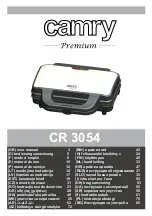 Предварительный просмотр 1 страницы camry CR 3054 User Manual