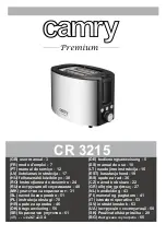 Preview for 1 page of camry CR 3215 User Manual