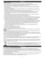 Предварительный просмотр 3 страницы camry CR 4002 User Manual
