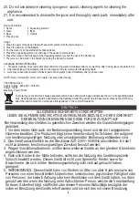 Preview for 4 page of camry CR 4006 User Manual