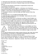 Preview for 10 page of camry CR 4011 User Manual