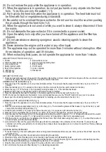 Preview for 4 page of camry CR 4053 User Manual