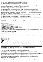 Предварительный просмотр 40 страницы camry CR 4071 User Manual