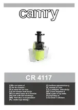 camry CR 4117 User Manual preview
