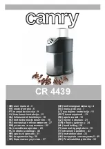 camry CR 4439 User Manual предпросмотр