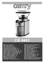 Предварительный просмотр 1 страницы camry CR 4443 User Manual