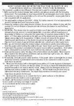 Предварительный просмотр 3 страницы camry CR 4457 User Manual
