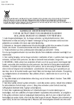 Preview for 42 page of camry CR 4470 User Manual