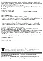 Предварительный просмотр 9 страницы camry CR 4702 User Manual