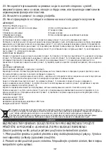 Preview for 32 page of camry CR 4702 User Manual