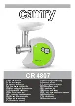 Preview for 1 page of camry CR 4807 User Manual