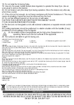 Preview for 4 page of camry CR 4909 User Manual