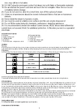 Preview for 4 page of camry CR 5024 User Manual