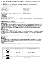 Preview for 34 page of camry CR 5026 User Manual