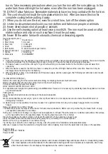 Preview for 4 page of camry CR 5033 User Manual